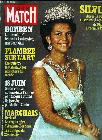 PARIS MATCH N 1622 - Eddie Barclay : sa gorge est gurie mais son coeur a reu sa sixme flche, Rondeau : sa mre a fait des heures supplmentaires pour qu'il triomphe au Mans, Ilana, la nouvelle bombe isralienne prfre son travail a l'amour, Michel