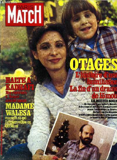 PARIS MATCH N 1653 - Marie France Garaud : l'homme fort de la politique est aussi une bergre, Yolande Folliot : celle qui a tout pour tre une star, Maurice Denuzire : sans le filon de la Louisiane, il serait toujours mineur au fond de l'actualit