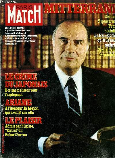 PARIS MATCH N 1675 - Margaux Hemingway : et dire qu'elle a failli tre un garon, Lio, la petite Portugaise installe a Paris, commande ses paroles franaises a un Danois de Bruxelles par Philippe Bouvard, Michele Morgan a baptis trois de ses petits