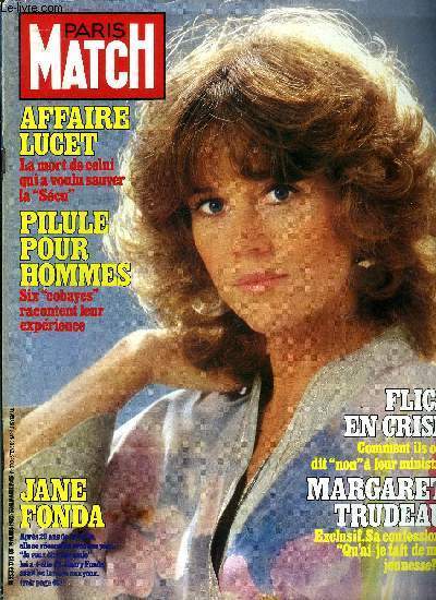 PARIS MATCH N 1712 - Jane et Henry Fonda enfin rconcilis aprs vingt ans d'une brouille tragique, Jean Baptiste Doumeng, le camarade gentilhomme, fait de la philosophie sans le savoir par Philippe Bouvard, Marie Hlne Breillat ne veut plus faire