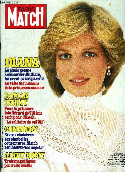 PARIS MATCH N 1728 - Rose Kennedy : a 92 ans, la matriarche du clan repart en guerre pour Ted, Marthe Keller ne s'est jamais marie pour ne pas avoir a qumander un billet quand elle a envie d'un chapeau par Philippe Bouvard, Daniel Barenboim