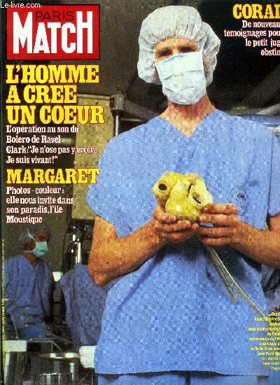 PARIS MATCH N 1751 - Charles Trenet : il lgue sa proprit d'Aix en Provence a l'acadmie franaise, C'est parce que Chantal Goya avait du coeur a revendre qu'elle a pu payer toutes ses dettes par Philippe Bouvard, Brigitte Fossey : ma fille a 14 ans