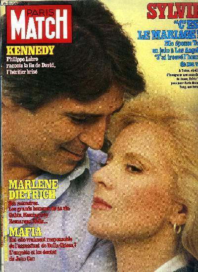 PARIS MATCH N 1824 - Ornella Muti et sa fille : elles attendent avec la mme impatience la naissance de Carolina, Christophe Lambert : le nouveau tarzan est franais, Wolinski : vive ma femme, Marisa Berenson : je ne veux surtout plus tre l'gale