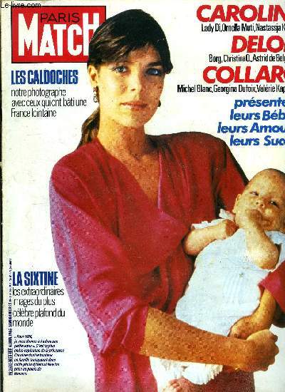 PARIS MATCH N 1858 - 1984 l'anne des amours, La passion d'abord par Katherine Pancol, L'anne des bbs, le choix du bonheur par Irne Frain, L'anne des succs, Le triomphe des battants par Philippe Labro, La France lointaine des caldoches par Jack