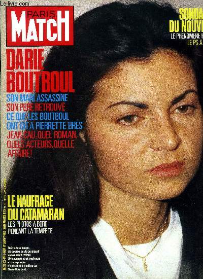 PARIS MATCH N 1912 - Mireille Mathieu : je n'ai pas envie de me marier mais il y a des hommes dans ma vie, Robert Hossein et Candice Patou : jouer la guguerre vite de nous battre a la maison, Isabella Rossellini : je me sens plus latine que scandinave
