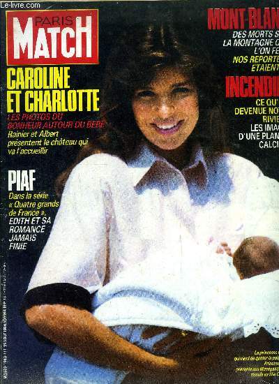 PARIS MATCH N 1943 - Les malgr nous de Khomeiny, Michel Sardou, les photos de ses vacances sur son nouveau yacht, Fanny Ardant, je suis une sorcire qui aimerait finir au couvent, Jean Luc Lahaye : j'ai attendu vingt huit ans pour apprendre a vivre