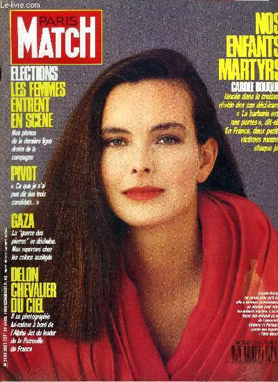 PARIS MATCH N 2031 - Cher Franois Truffaut par France Roche, Quand les Don Juan 88 livrent tous leurs secrets : Hallier et P.P.D.A., Brigitte Nielsen : elle a trouv un homme a ses mesures, Au sondage de Canal Plus, c'est la chanson franaise qui est