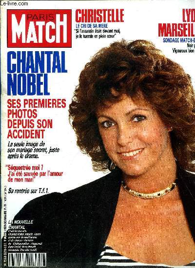 PARIS MATCH N 2076 - Bruck mrite-t-il l'enfer ? par Robert Serrou, Terry Gilliam le dlirant visionnaire venu des Monty Python, interview Bernard Giquel, Les tueurs fous du brabant, des extraits du livre de deux journalistes qui ont enqut