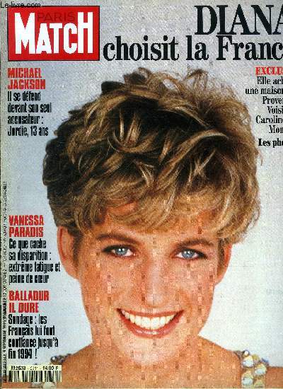 PARIS MATCH N 2311 - Cindy Crawford - Richard Gere, ils ont tout, mais, pour s'aimer, ils ne veulent plus de la gloire, Luciano Pavarotti : je suis un homme combl, Claude Rich : j'ai achet cette maison en 1957 avec mes premiers cachets, Jackson, ange