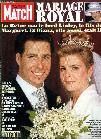 PARIS MATCH N 2317 - Sylvester Stallone : c'est vrai, j'ai chang, mais surtout je reviens de loin, Gilbert Becaud : je dpense tout mon argent en ftes pour mes enfants, Mariage royal : le bonheur est de retour, comme une trve dans les turbulences