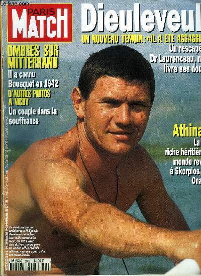 PARIS MATCH N 2366 - Marlne Jobert : je n'ai pas sacrifi ma carrire pour mes filles, j'ai plutot choisi ma vie, Pierre Richard : pour mes 60 ans, eu une trs jolie fte, mes deux fils taient a mes cots, Emmanuelle Laborit : je veux transmettre