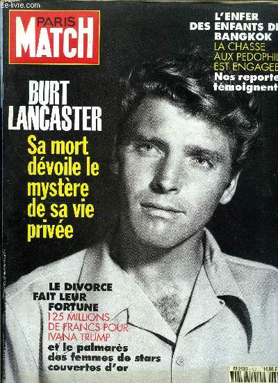 PARIS MATCH N 2371 - John Travolta : a 40 ans, je suis beaucoup plus heureux qu'a 20 par Agathe Godard, Isabelle et Paul Duchesnay : on passe plus de temps ensemble qu'un marie et une femme, Lova Moor : comment Alain l'avait voulu, je suis l'ambassadrice