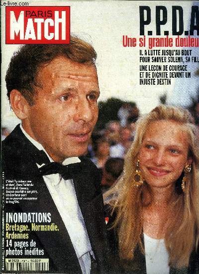 PARIS MATCH N 2385 - Philippe Candeloro : le mot star me fait peur, Mary Pierce, pour ses 20 ans, elle s'offre sa plus belle victoire, Christophe Lambert : mon divorce est une parfaite russite, Mon mari est mort noy : l'Ouest submerg, les Ardennes