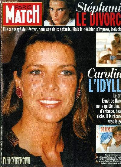 PARIS MATCH N 2469 - Le pape et les femmes, a la veille du voyage de Jean Paul II en France, les rvlations du livre Sa Saintet de Carl Bernstein et Marco Politi, Sylvester Stallone : voici Sophia, mon bb, ma princesse, La victoire de Doillon : a 5