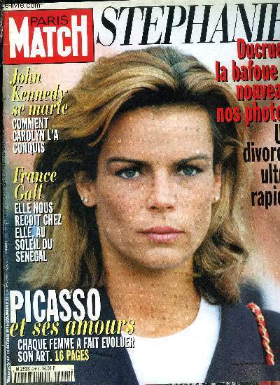 PARIS MATCH N 2472 - France Gall : l'anne 1996-1997 sera celle de ma renaissance par Irne Frain, Delon-Huster, pour Rosalie et Cristina, l'angoisse est finie, Sharon Stone a Paris avec Michel : a son doigt, un mystrieux diamant, Israel : la paix