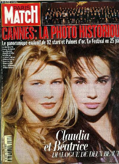 PARIS MATCH N 2504 - Calvin Klein, un nouvel amricain a Paris, Eltsine aussi ne fait rien sans les astres, Iran : demain, la fin du terrorisme, Beatrice Dalle et Claudia Schiffer, le duel de la brune qui sent le soufre et de la blonde pas si sage