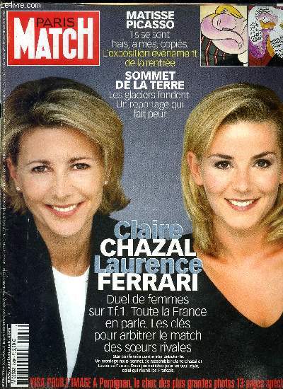 PARIS MATCH N 2780 - Christelle : la dernire nuit d'une enfant perdue, en huit mois, elle est la troisime jeune femme assassine en Picardie par Isabelle Louffre, SOS les glaciers meurent de chaud par Jolle Ody, Roselyne Bachelot : la ministre