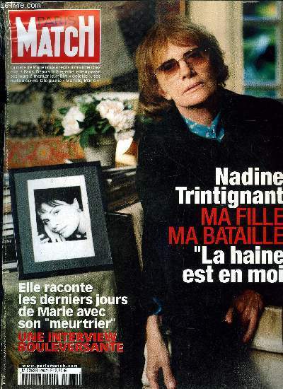 PARIS MATCH N° 2837 - Le don de la mort, Marie Humbert et son fils par Isabel... - Afbeelding 1 van 1