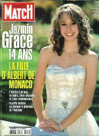 PARIS MATCH N 2977 - L'histoire de Jazmin Grace, la fille d'Albert de Monaco par Peter Manso, Avec Douste-Blazy, la politique trangre devient solidaire par Claudine Vernier Palliez, Michelin, le chagrin discret de la dynastie par Jean Pierre Bouyxou