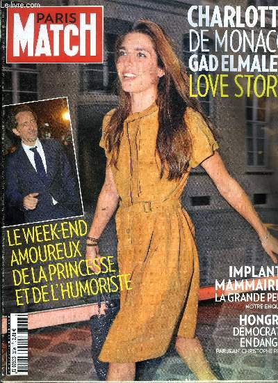 PARIS MATCH N 3269 - David Schwimmer ne plaisante pas avec le viol, Da Silva a l'air en colre, Rgis Jauffret dans l'antre du monstre, Elisabeth Buffet, trs dculott, John Malkovich fait ses liaisons, William et Kate, prince et gentleman, Jean