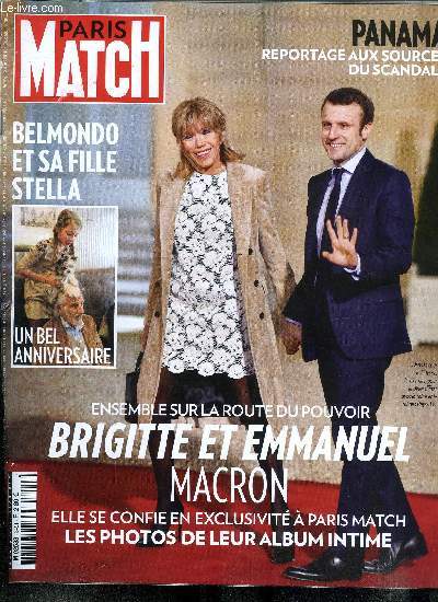 PARIS MATCH N 3491 - Grald de Palmas, le retour aux sources, Ben Harper, le temps des retrouvailles, Richard Price, une saison en enfer, Franz Olivier Giesbert, mensonges et aventures, Ensemble sur la route du pouvoir, Brigitte et Emmanuel Macron, Long