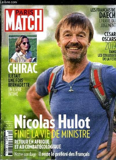 PARIS MATCH N 3642 - Holiday on Ice fait son show, Saoirse Ronan, princesse rebelle, Heureux comme David Foenkinos, Picasso-Calder : une rencontre artistique, Zora, ce robot est le nouveau meilleur ami des seniors, L'Abysse un temple d'motions, Tl