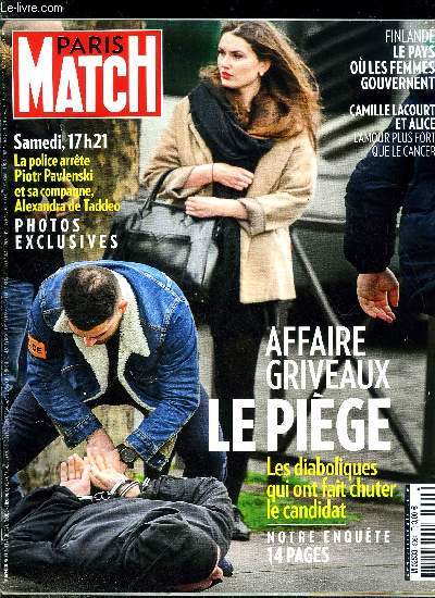 PARIS MATCH N 3694 - Rose McGowan : ma vrit sur Weinstein, Mark Ruffalo, vengeur colo, Festival de Cannes : quand l'Elyse s'en mle, Madonna se la joue Madame X, Rgis Debray : le sicle vert, Diane Ducret : la dictatrice, Affaire Griveaux, le pige