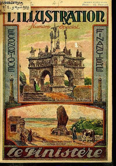 L'illustration conomique et financire numro spcial - Le Finistre, Mon beau finistre par le Dr Fernand Lancien, La valeur internationale du finistre, La pche dans le finistre, Le finistre dans l'histoire et dans l'art, Vue d'ensemble du finistre