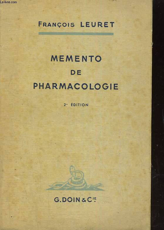 Mmento de pharmacologie