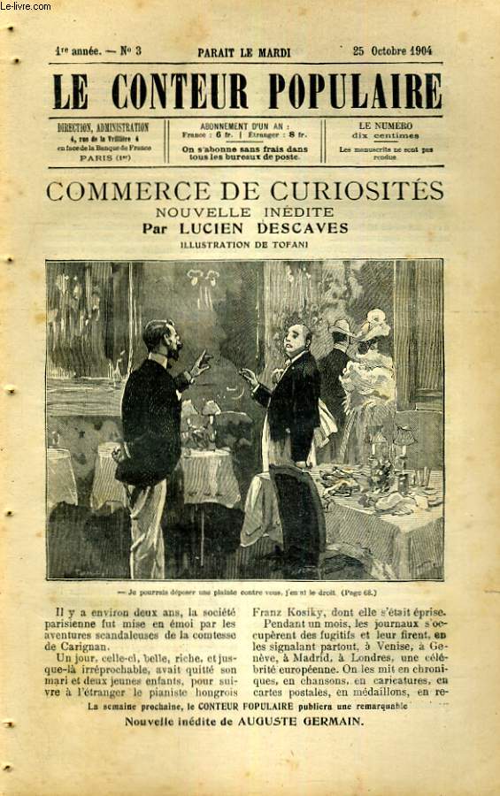 Commerce de curiosits