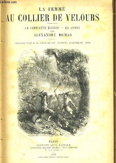 La femme au collier de velours - le capitaine Marion - la junon.
