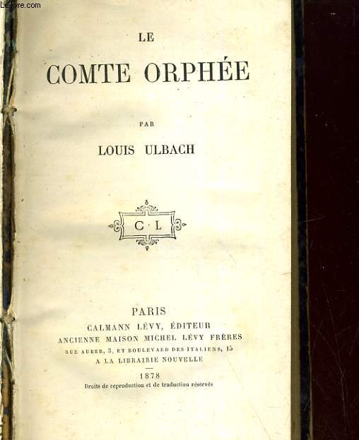 Le Comte Orphe