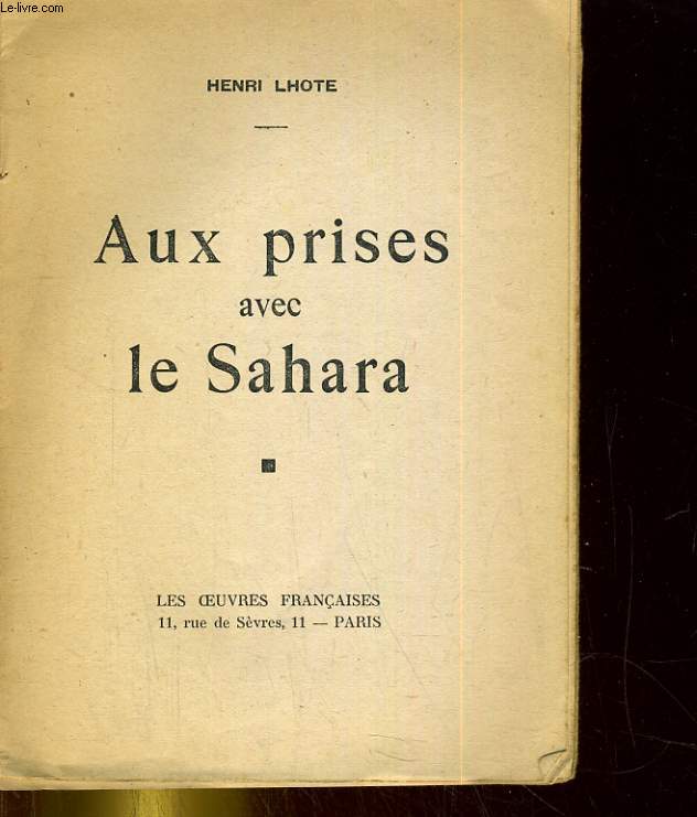 Aux prises avec le Sahara