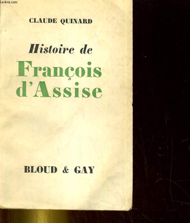 Histoire de Franois d'Assise