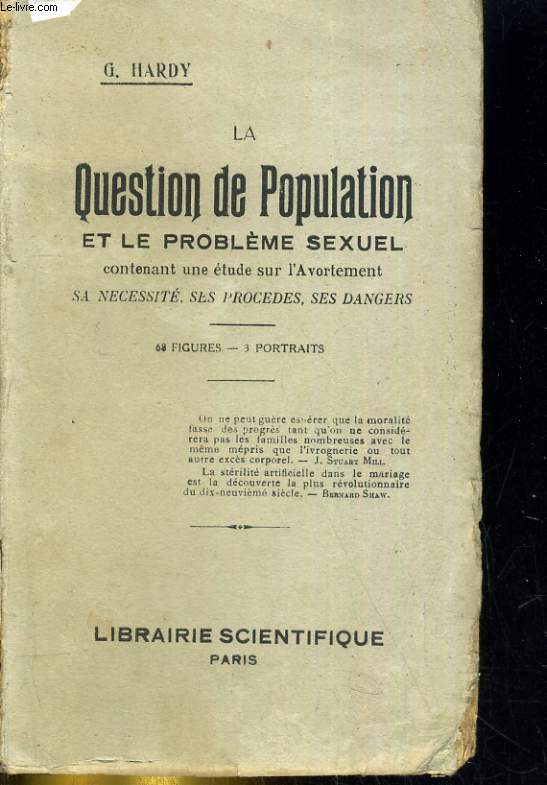 La question de population et le problme sexuel