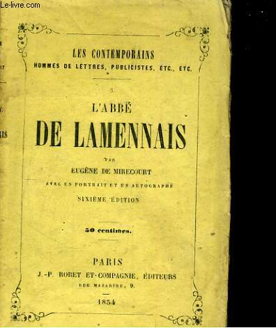 L'Abb de Lamennais