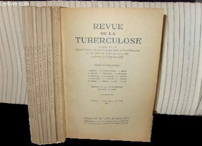 REVUE DE LA TUBERCULOSE