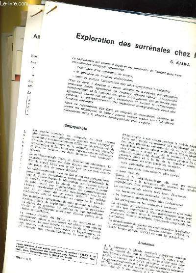 Documentations sur les pheochromocytomes.