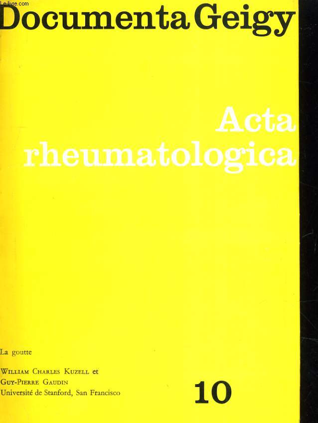 Acta rheumatologica n10
