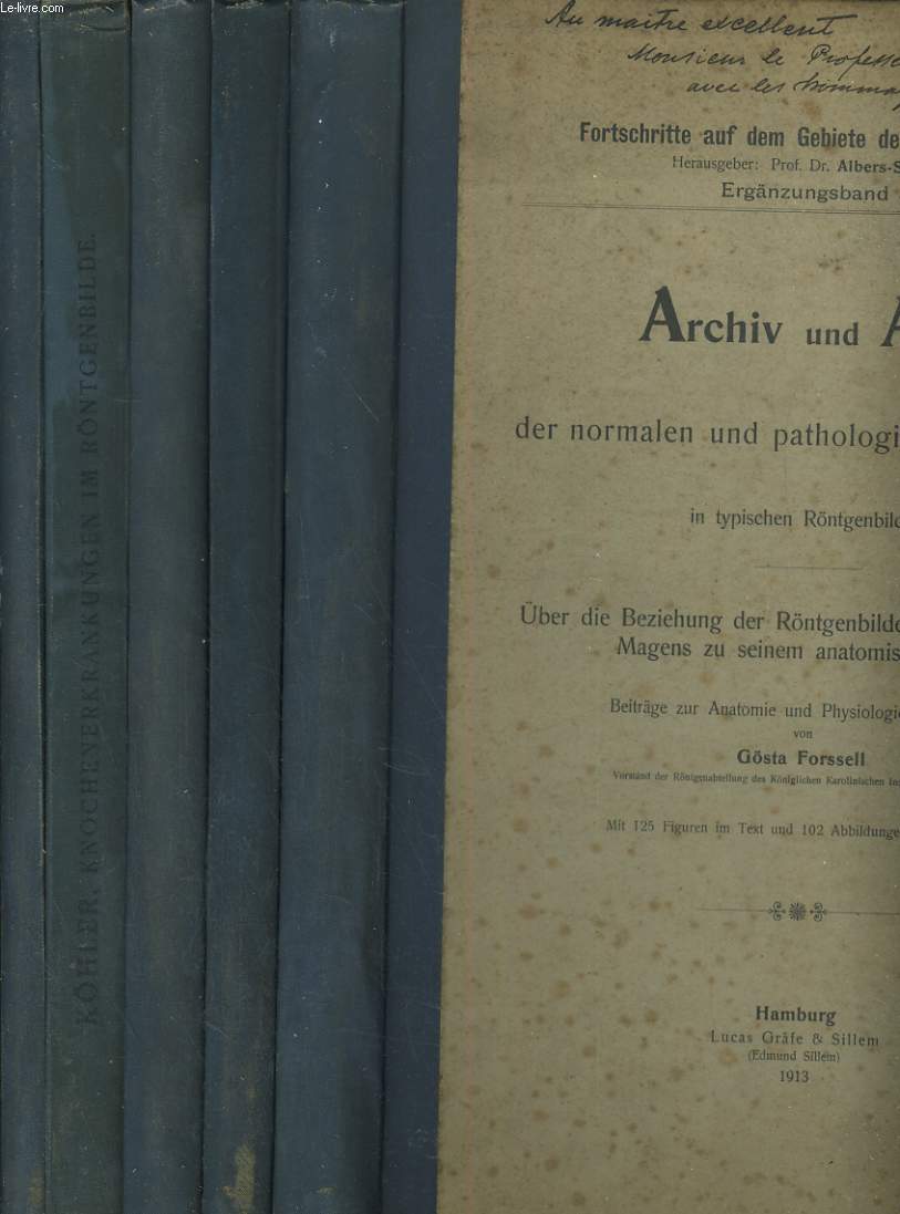 Archiv und Atlas 5 Tomes.