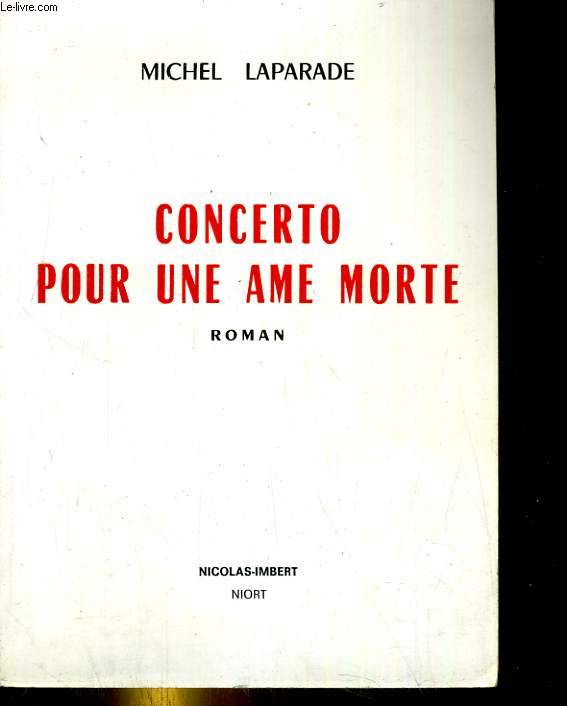 Concerto pour une ame morte