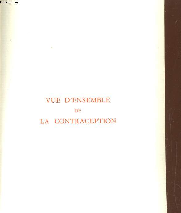 Vue d'ensemble de la contraception