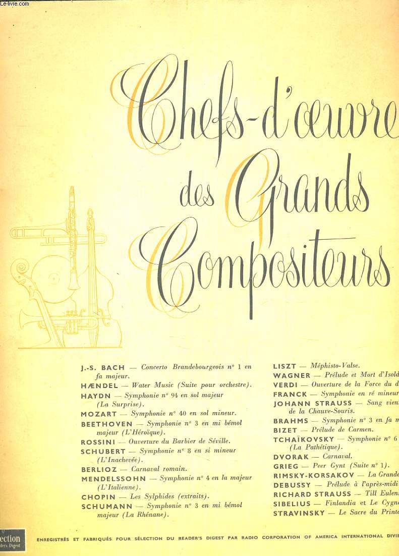 Les Grands compositeurs