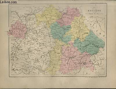 Carte de la Bavire