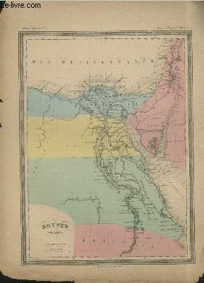 Carte de l'Egypte Ancienne
