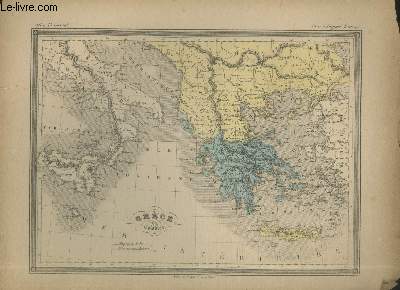 Carte de la Grce et de ses colonies.