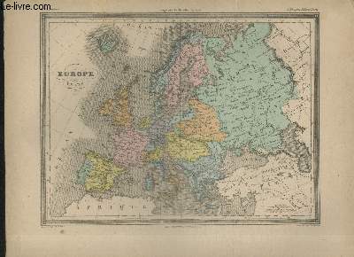 Carte de l'Europe en 1789
