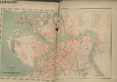 Plan de Saint-Ptersbourg.