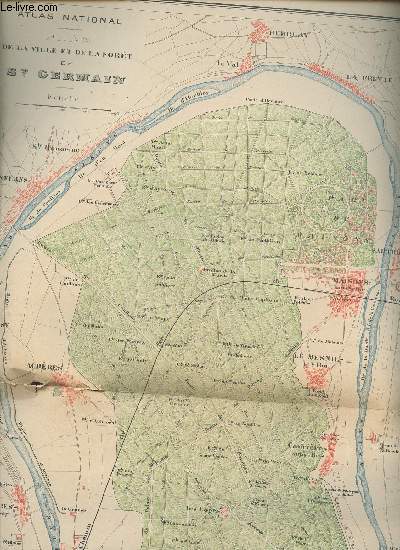 Plan de la ville et de la fort de Saint-Germain