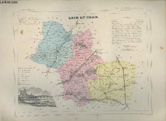 Carte du Loir-et-Cher